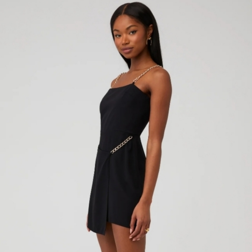 Amanda Uprichard Stilla Dress, black, size xs